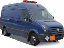 Автомобиль для перевозки опасных грузов Volkswagen Crafter