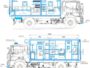 Передвижная лаборатория радиационного контроля на базе IVECO MLL 150E28W — Эскизный проект