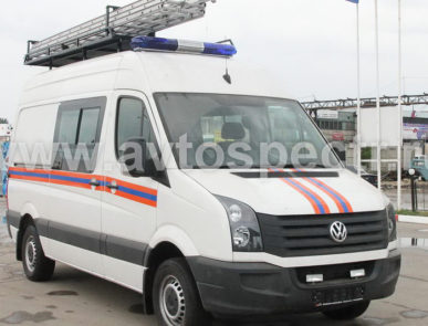 Аварийно-спасательные автомобили Volkswagen Crafter
