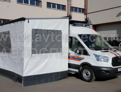 Пункт управления беспилотных летательных аппаратов МЧС Ford Transit