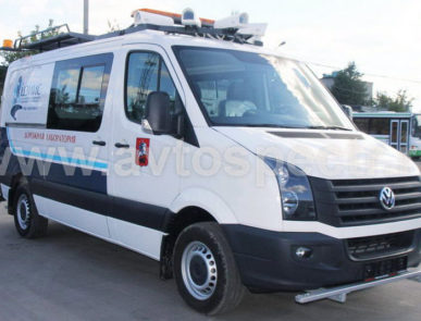 Передвижная дорожная лаборатория Volkswagen Crafter
