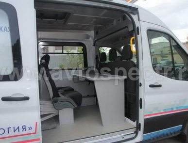 Передвижная дорожная лаборатория на шасси Ford Transit